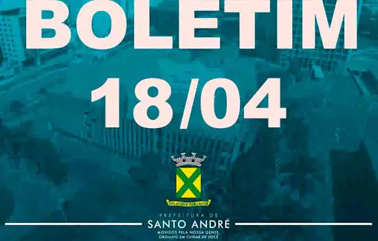 Covid-19 | Boletim Santo André | 18/04