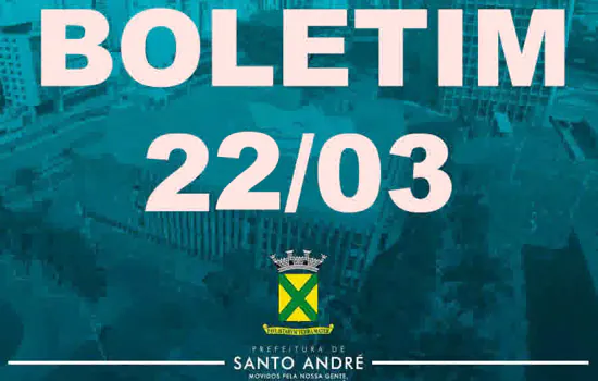 Covid-19 | Boletim Santo André | 22/3