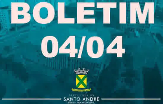 Covid-19 | Boletim Santo André | 04/04