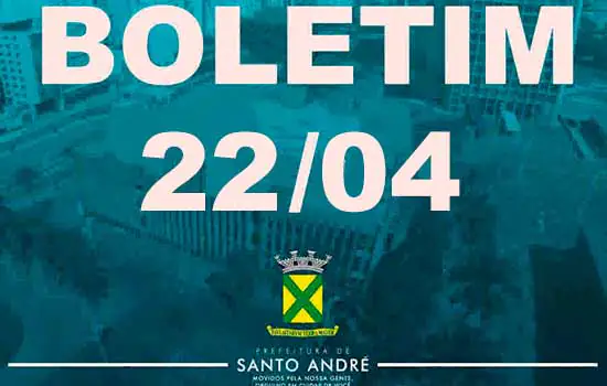 Covid-19 | Boletim Santo André | 22/4