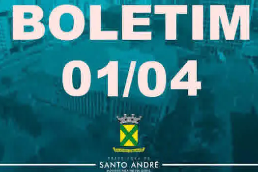 Covid-19 | Boletim Santo André | 01/04