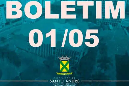 Covid-19 – Boletim Santo André – 01/05