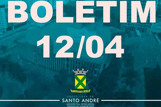 Covid-19 | Boletim Santo André | 12/04