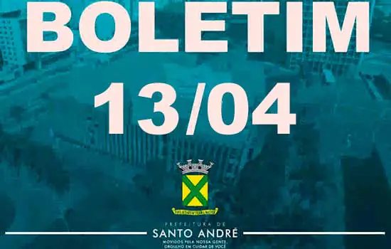 Covid-19 | Boletim Santo André | 13/04