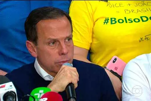 ‘Nunca fui bolsonarista’, diz João Doria