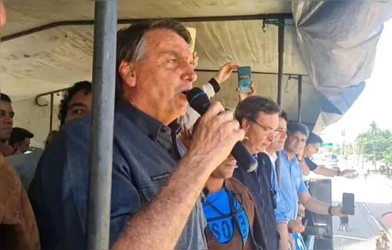 Bolsonaro afirma em Recife que Lula vai voltar para a cadeia