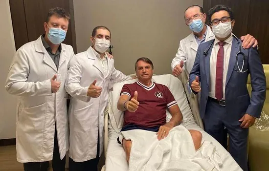 Bolsonaro é atendido no Hospital das Forças Armadas com dores abdominais