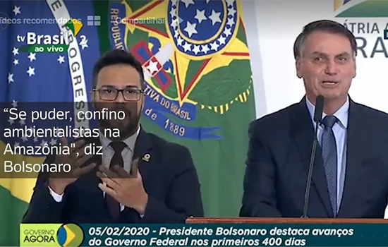 Bolsonaro assina projeto de garimpo em terra indígena