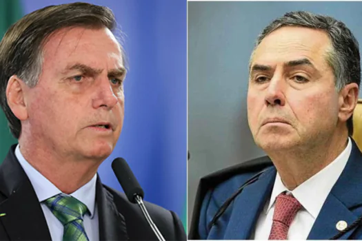 Bolsonaro critica decisão de Barroso sobre reintegração de posse