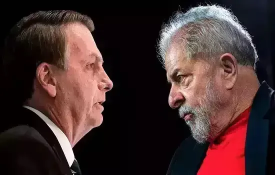 Vantagem de Lula sobre Bolsonaro cai para 8 pontos em pesquisa PoderData