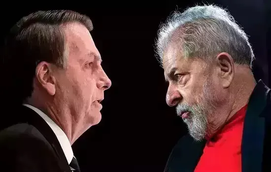 Ipespe mostra Lula com 45% dos votos e Bolsonaro com 34%