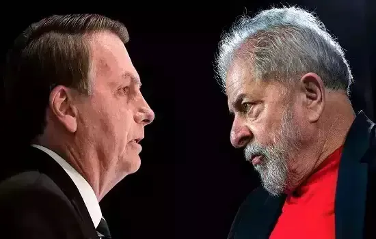 Eleições 2022: No 1° turno Lula tem 43% e Bolsonaro