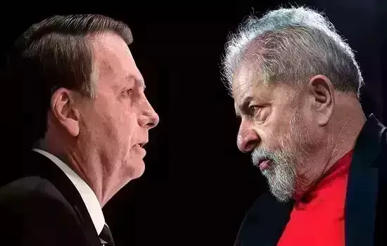 Diferença entre Lula e Bolsonaro cai de 11 para 8 pp.