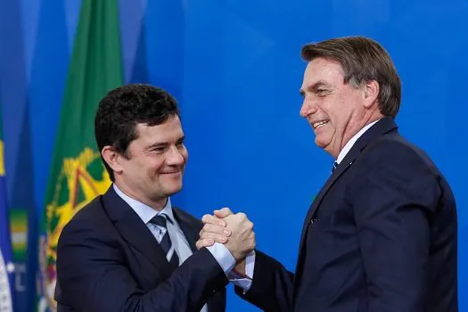 Sergio Moro declara apoio a Bolsonaro no segundo turno