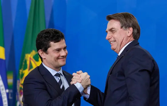 Sergio Moro declara apoio a Bolsonaro no segundo turno