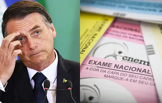 Bolsonaro diz que governo vai apurar falhas no Enem e que não descarta sabotagem