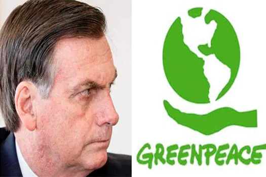 Greenpeace: postura de Bolsonaro não é condizente com cargo que ocupa