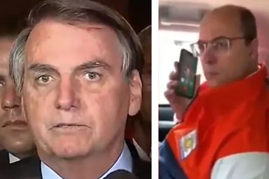 Bolsonaro se incomoda com vídeo em que Witzel chama Mourão de ‘presidente’