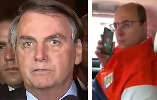 Bolsonaro se incomoda com vídeo em que Witzel chama Mourão de ‘presidente’