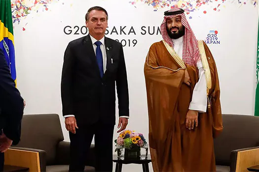 Bolsonaro diz que possui ‘certa afinidade’ com príncipe da Arábia Saudita