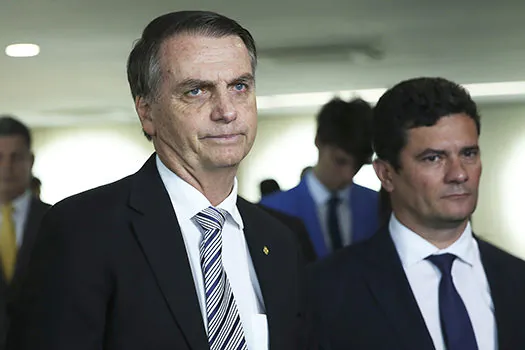 Moro afirma que há convergência absoluta entre intenções dele e de Bolsonaro