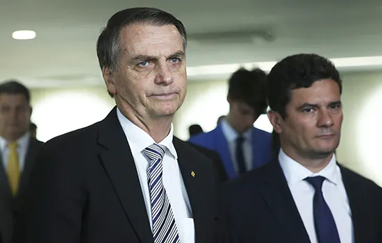 Moro afirma que há convergência absoluta entre intenções dele e de Bolsonaro