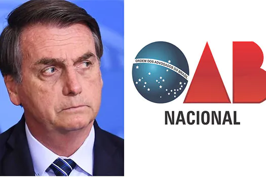 OAB pede a Aras que processe criminalmente Bolsonaro por má gestão da pandemia