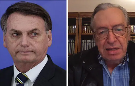 Randolfe pede à PGR investigação sobre Bolsonaro e ‘guru’ Olavo de Carvalho