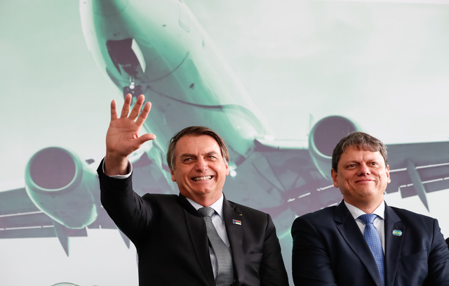 Ex-presidente Jair Bolsonaro e o governador de São Paulo