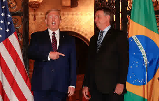 Trump e Bolsonaro se encontram na Flórida: Venezuela e comércio na pauta