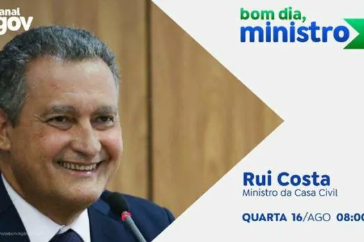 Rui Costa detalha inovações e conceitos do novo PAC no Bom dia, Ministro