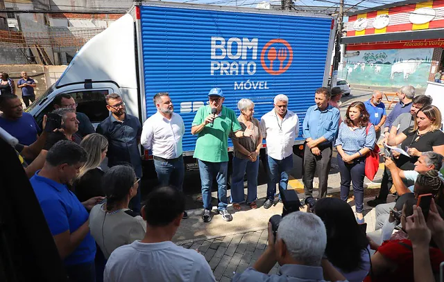 Começa a funcionar em Diadema o Bom Prato Móvel