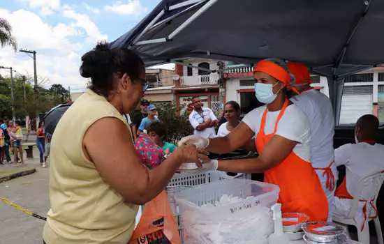 Bom Prato Móvel serve mais de 47 mil almoços em Ribeirão Pires