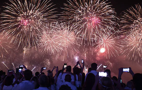 Bombeiros alertam para cuidados com fogos de artifício no réveillon