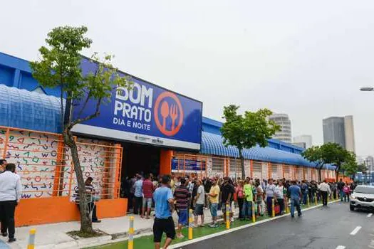 Bom Prato Dia e Noite de São Bernardo completa três anos de funcionamento