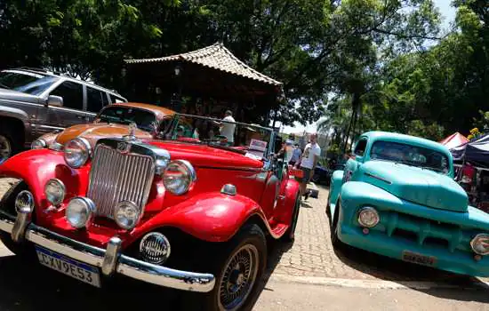 Bosque do Povo terá exposição de carros antigos e Literatura no Parque no domingo