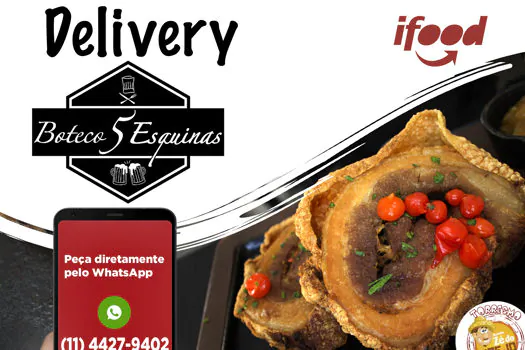 Boteco andreense inicia atendimento delivery