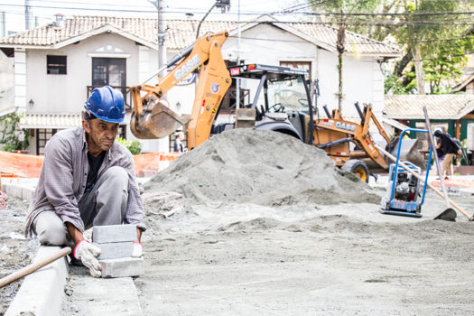 Obras do Boulevard Gastronômico na Leonardo Mecca entram na etapa final