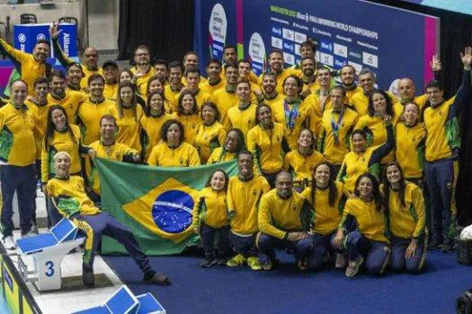 Time SP conquista 21 medalhas brasileiras no Mundial de Natação Paralímpico