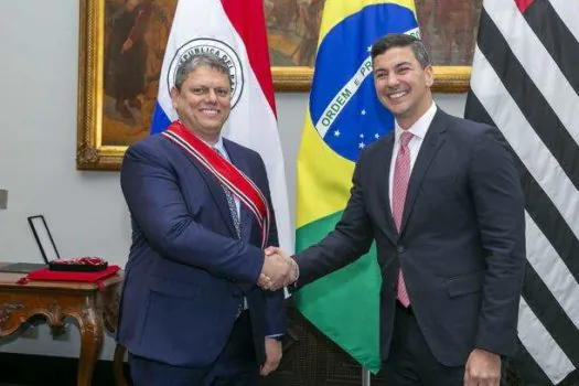 Governador de SP recebe presidente eleito do Paraguai para debater investimentos