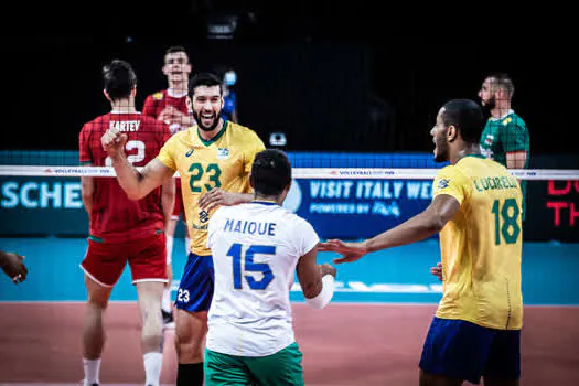 Liga das Nações: Brasil vence Bulgária e consegue sétima vitória