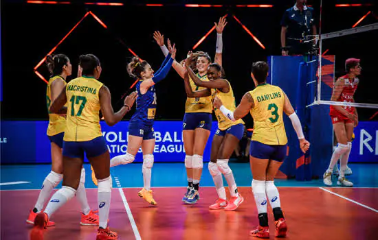 Liga das Nações: Brasil vence Turquia e encerra fase classificatória em segundo