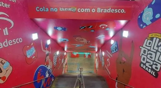 Bradesco agita Lollapalooza Brasil 2023