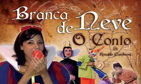 Projeto Nosso Teatro é 10 traz o conto A Branca de Neve para Ribeirão Pires