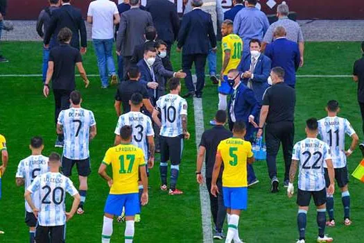 Anvisa Interrompe jogo de Brasil x Argentina pelas eliminatórias da Copa do Mundo