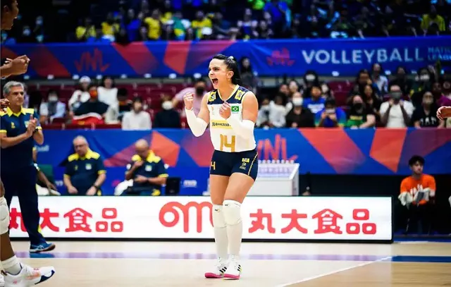 Brasil derrota República Dominicana e garante 2ª vitória na Liga das Nações de vôlei