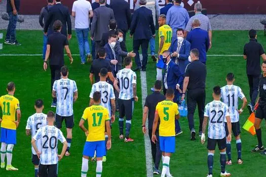 CBF se defende na Fifa após suspensão do confronto com a Argentina