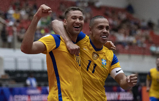 Futsal: Brasil revê Argentina valendo lugar na final da Copa América