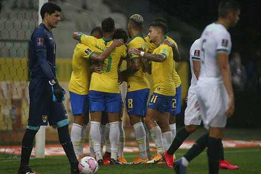 Brasil joga bem e goleia Bolívia por 5 a 0 na estreia das eliminatórias