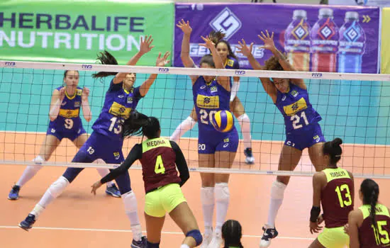 Seleção Feminina: Brasil supera Venezuela e está na semifinal do Sul-Americano